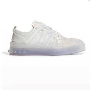 CHRISTIAN LOUBOUTIN
Men's Vida Viva Metallic Clear-sole